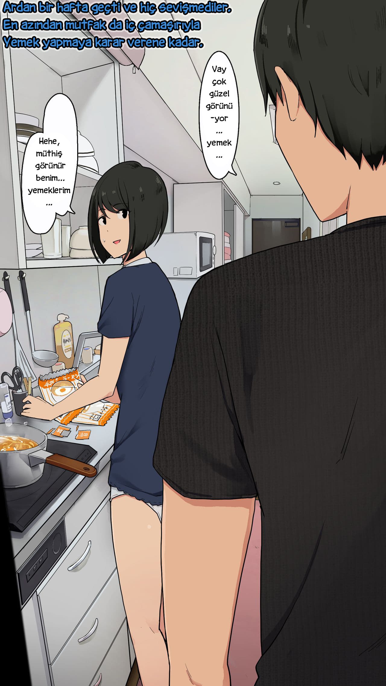 (Wakamatsu) A college girl's laziest day (Ablam Sarhoş Olunca!) [Turkish] [hentaiadam] image number 12