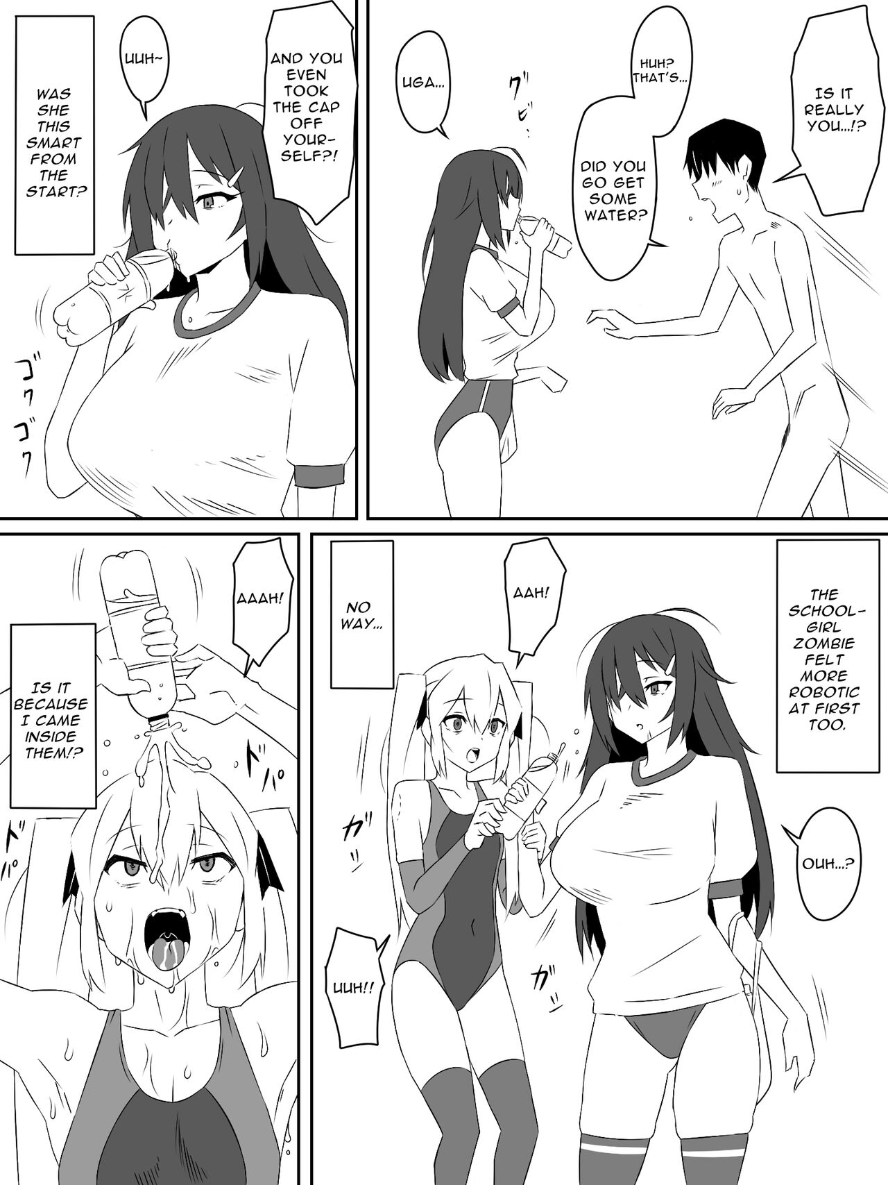 [Circle Kagemusha (Kagemusha)] Zombie Harem Life ~Antibogi no Ore to Bakunyuu Zombie~ | Zombie Harem Life ~My Immunity and the Big-Titted Zombie~ [English] [Selcouth] image number 35