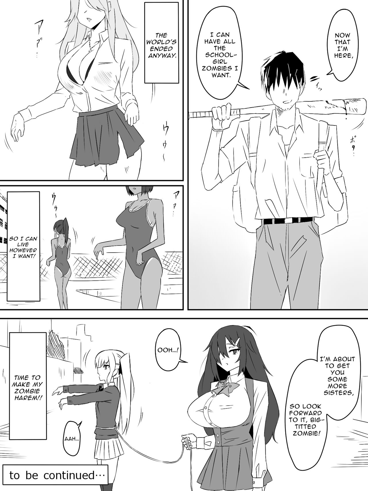 [Circle Kagemusha (Kagemusha)] Zombie Harem Life ~Antibogi no Ore to Bakunyuu Zombie~ | Zombie Harem Life ~My Immunity and the Big-Titted Zombie~ [English] [Selcouth] image number 39