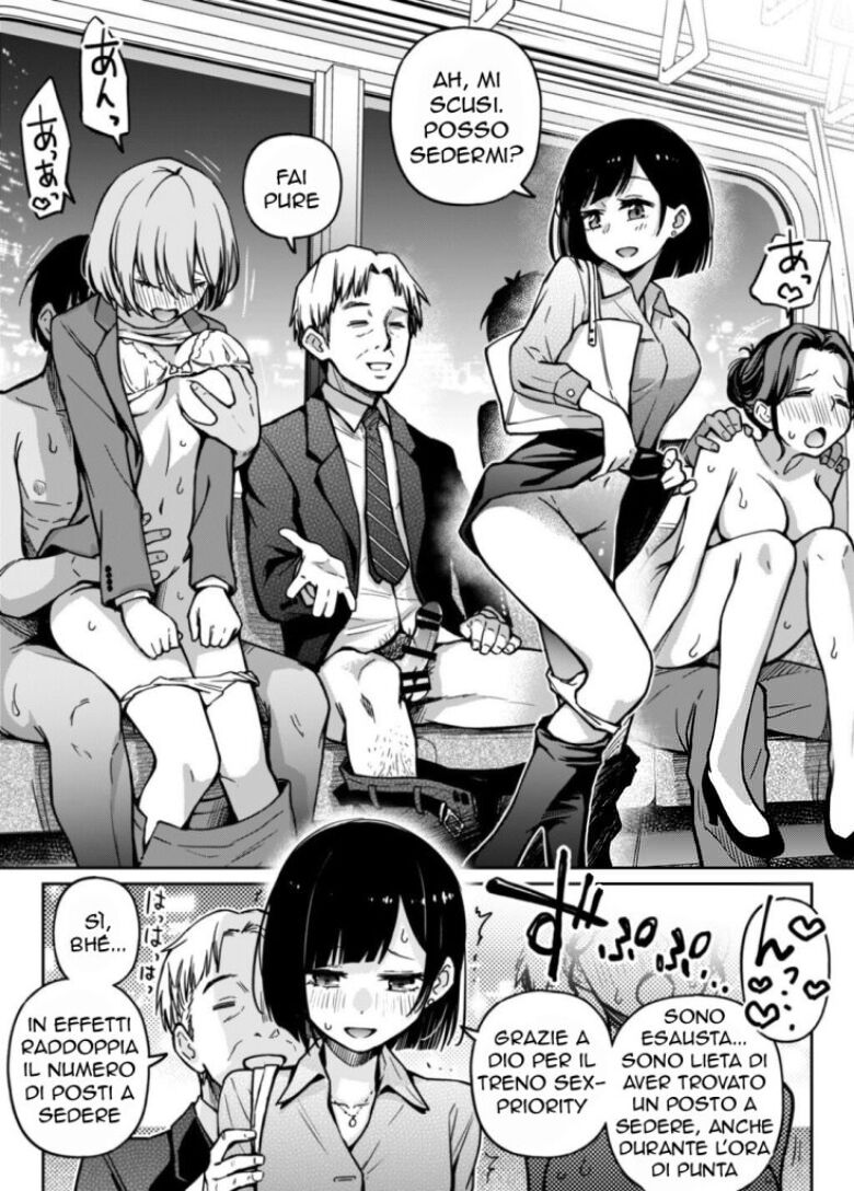 [Doji Ro] Sex Yuusen Sharyou | Il Treno del Sesso [Italian] image number 1