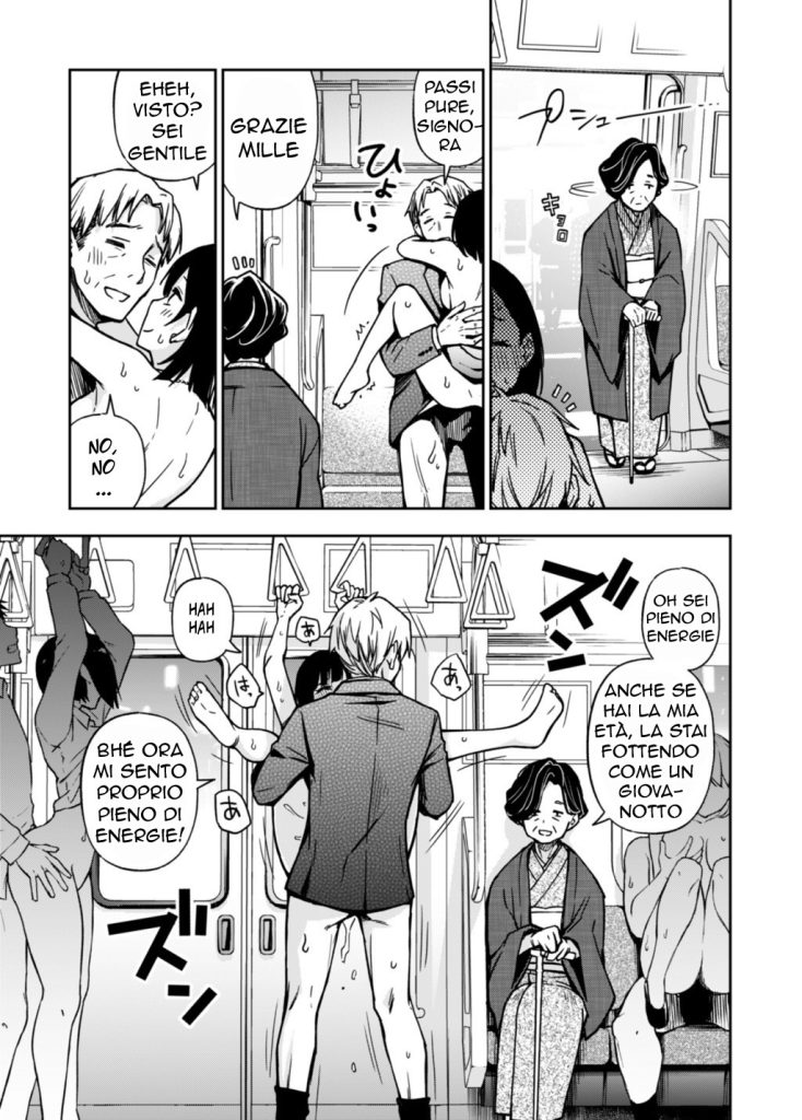 [Doji Ro] Sex Yuusen Sharyou | Il Treno del Sesso [Italian] image number 5