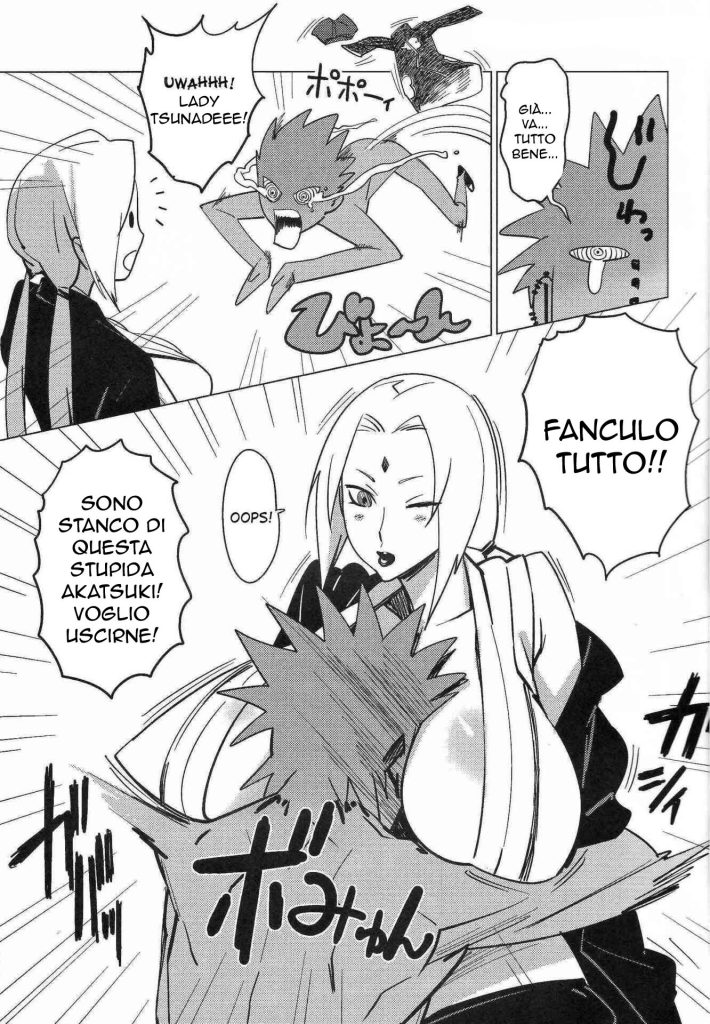 (C72) [AbRAdEli Kami (bobobo)] Aburateri Kamitaba No.01 Chichikage Hanjouki | Sfogare lo Stress (Naruto) [Italian] imagen número 4