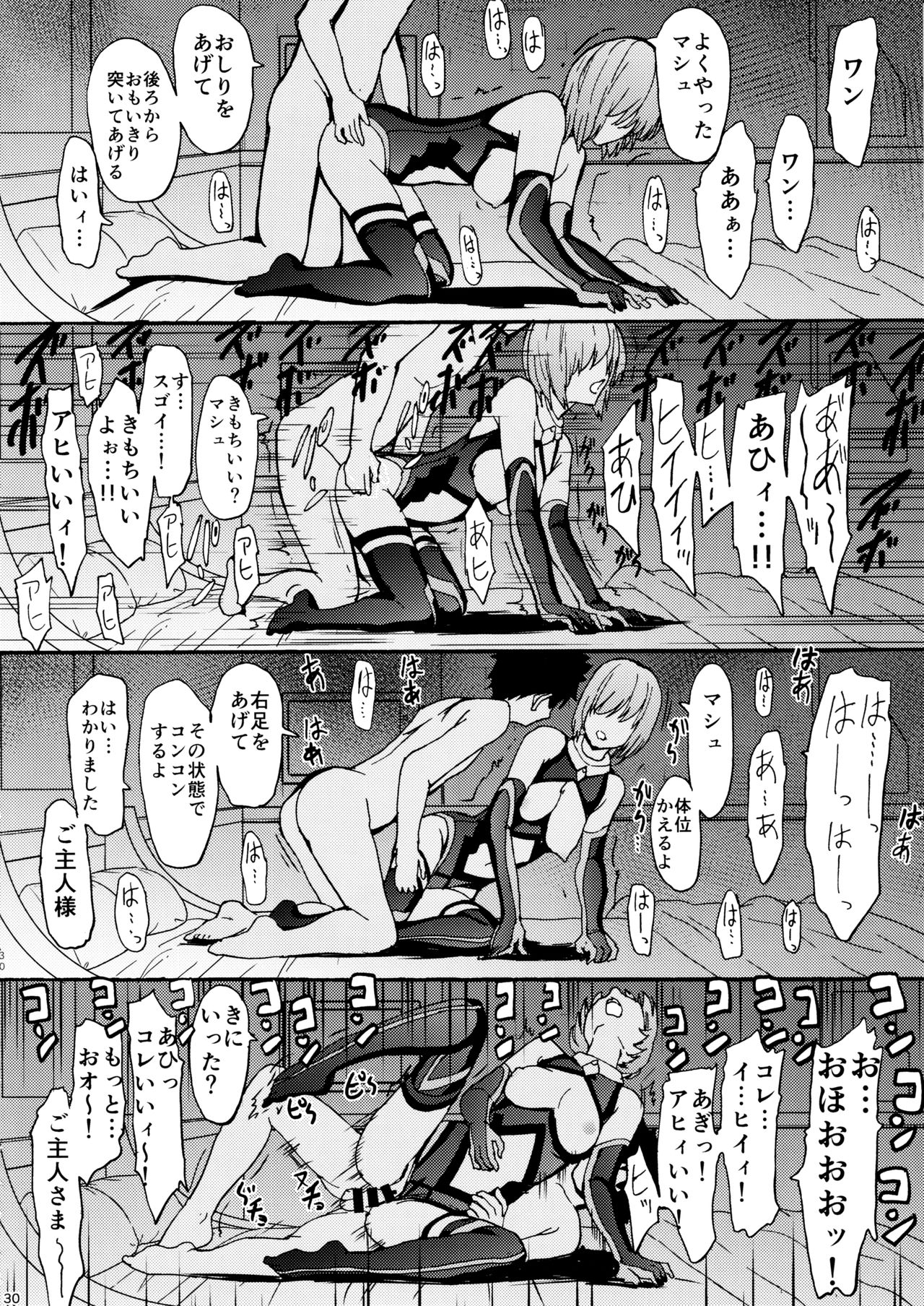 (C97) [Dairiseki (Hakaba)] Aijoku Aijoku Mash Aijoku (Fate/Grand Order) numero di immagine  29