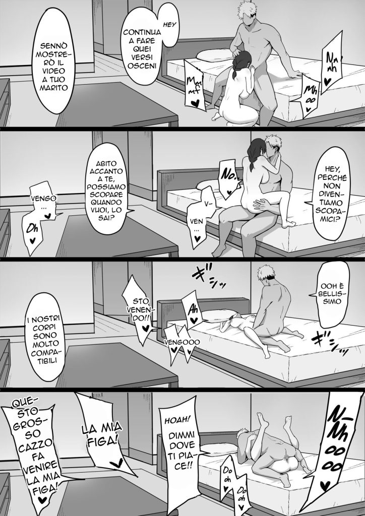 [Shirasudon] Seiso Hitozuma, Rinjin ni Netorareru | Lamentarsi con il Vicino [Italian] imagen número 18