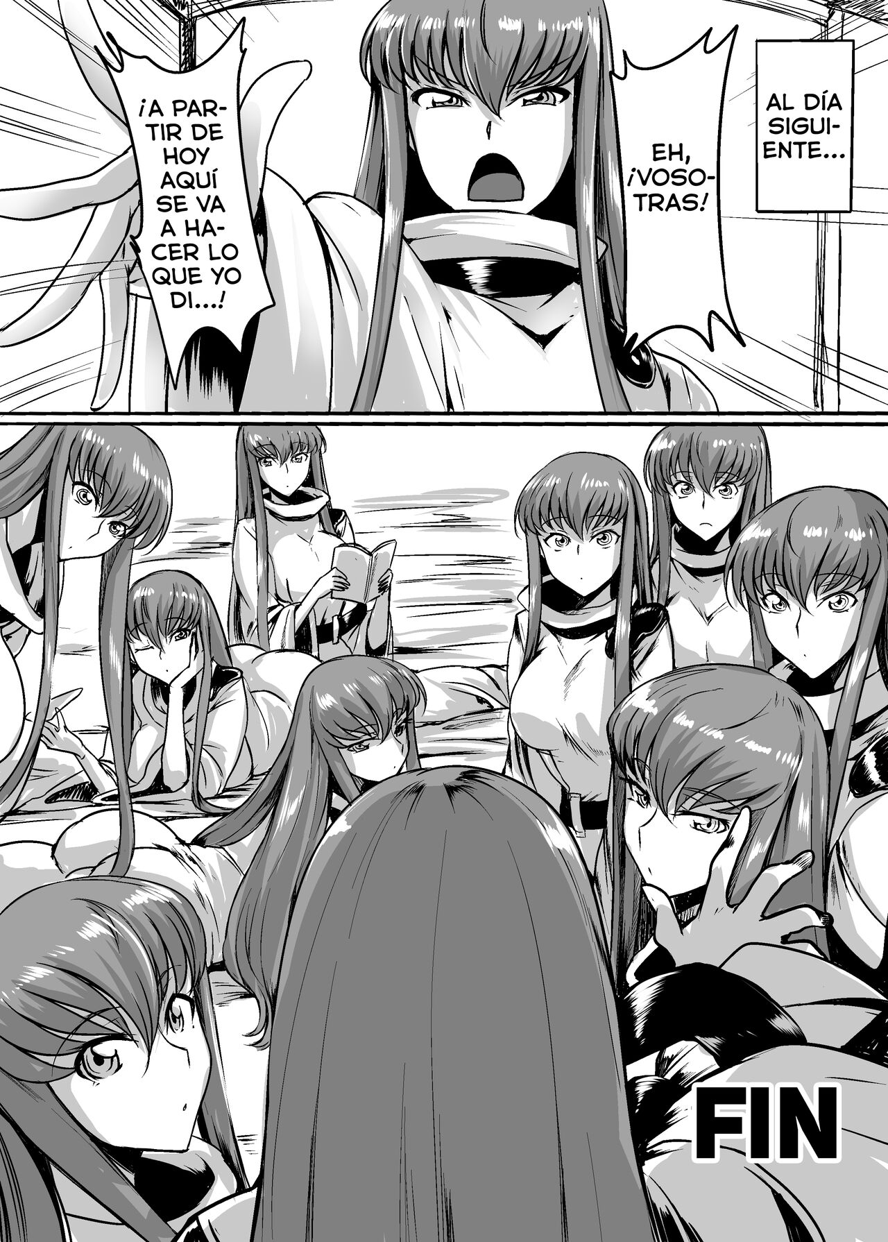 [Joibo no Juunin (Sakusyaaya)] Zoushoku suru C - Los clones de C (CODE GEASS: Lelouch of the Rebellion) [Digital] [Spanish] [Thrommer] image number 20