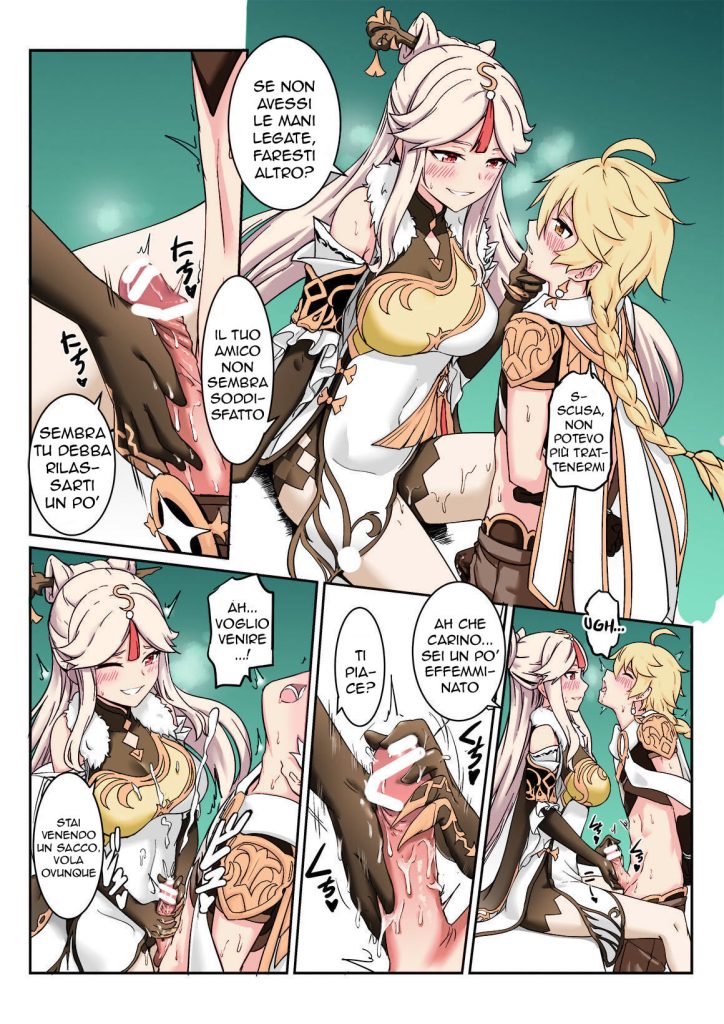 [Longbow Flintlock] Ningguang | Un' Invito da Non Rifiutare (Genshin Impact) [Italian] [Colorized] 图片编号 11