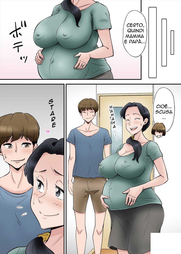 [Nobishiro] Hentai Kansoku ~Yome no Bakunyuu Kaa-chan o Netoritai~ | Bere con la Suocera [Italian] image number 27