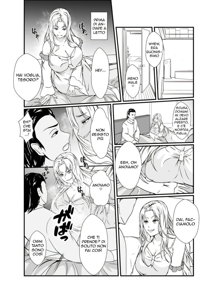 [Hyoui no Jikan] Kawa-ka o Mama Koto | Nei Panni di Mia Figlia [Italian] 图片编号 8