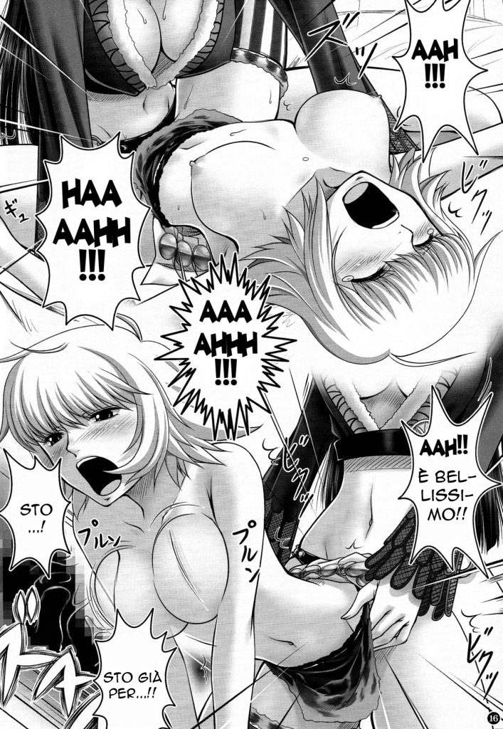 (C84) [Mikenekodou (Muten)] Hebi Hime-sama to Warui Mushi | La Furia di Boa Hancock (One Piece) [Italian] 图片编号 15