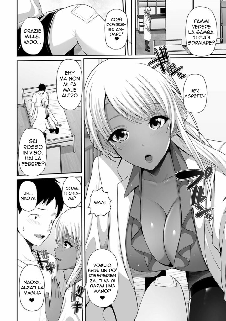 [Toba Yuga] Kuro Gal Hokeni Jisshuu Chu~! | La Nuova Infermiera (COMIC Shigekiteki SQUIRT!! Vol. 23) [Italian] [Digital] 图片编号 6