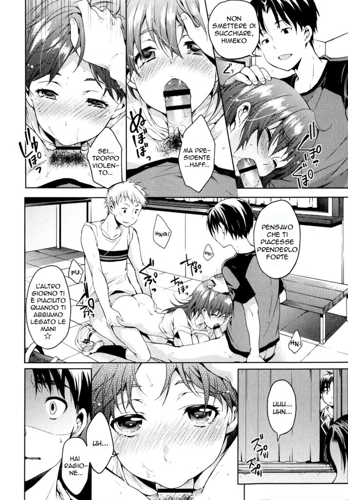 [Shono Kotaro] Himeko-chan to XXX | Sorpresa Al Club (COMIC Masyo 2013-07) [Italian] image number 2