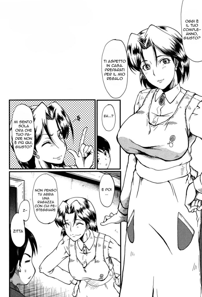 [SINK] Haha no Okurimono | Il Regalo di Mamma (Kimi ga Shiranai Mama no Koubi) [Italian] [Digital] 画像番号 2