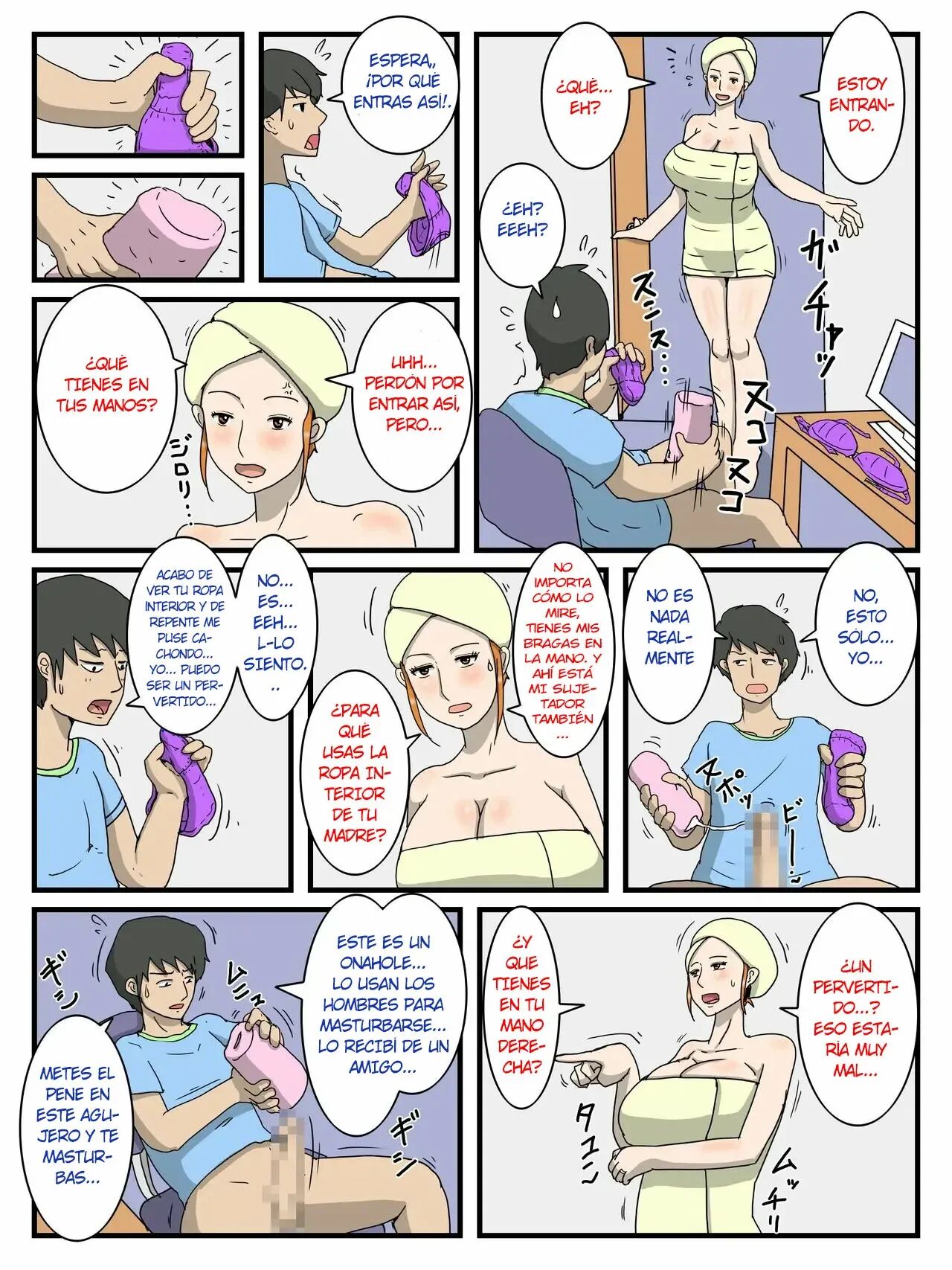 [poteto-chips] Ore no Onaho wa Okaa-san 1 [Spanish] [Xavit0_0] 이미지 번호 6