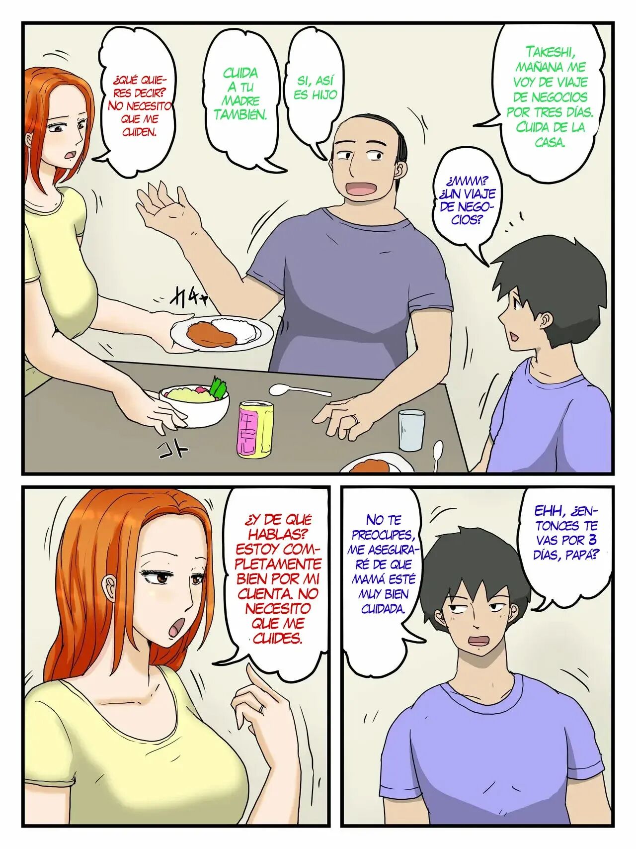 [poteto-chips] Ore no Onaho wa Okaa-san 2 [Spanish] [Xavit0_0] Bildnummer 2