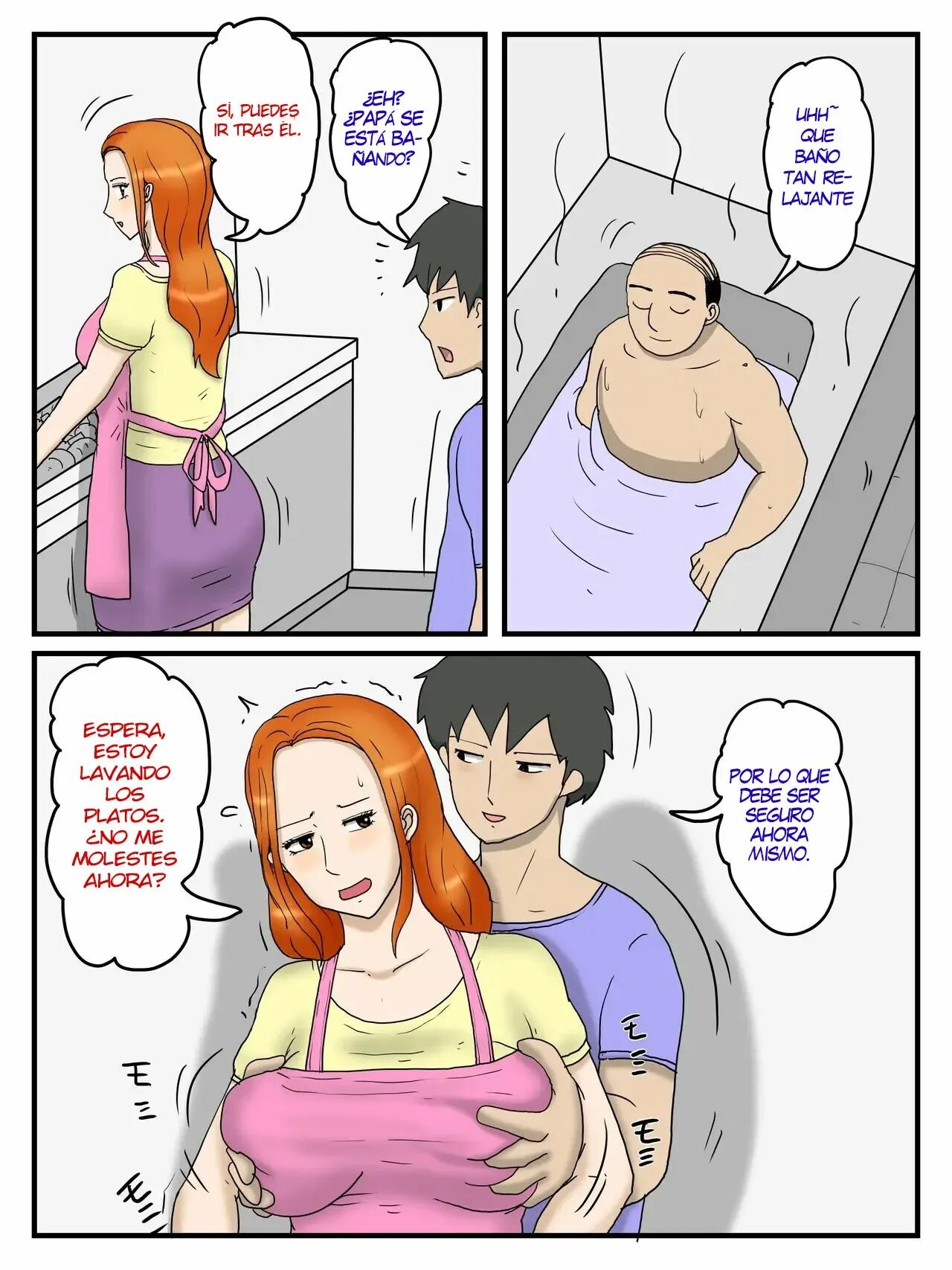 [poteto-chips] Ore no Onaho wa Okaa-san 2 [Spanish] [Xavit0_0] Bildnummer 3