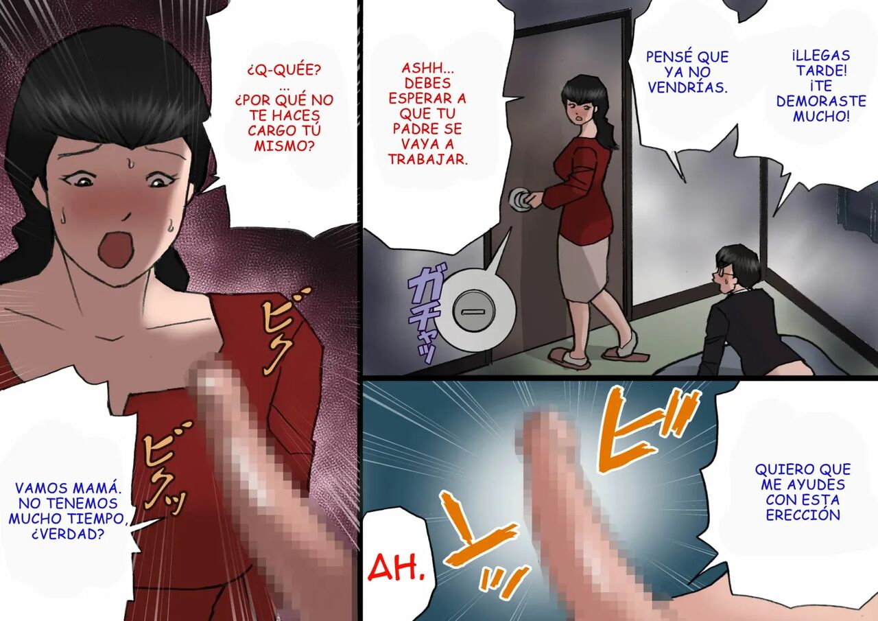[Shiki Hanana] Papa kara Ubatte Mama o SeFri ni Suru Houhou [Spanish] [Xavit0_0] 图片编号 5