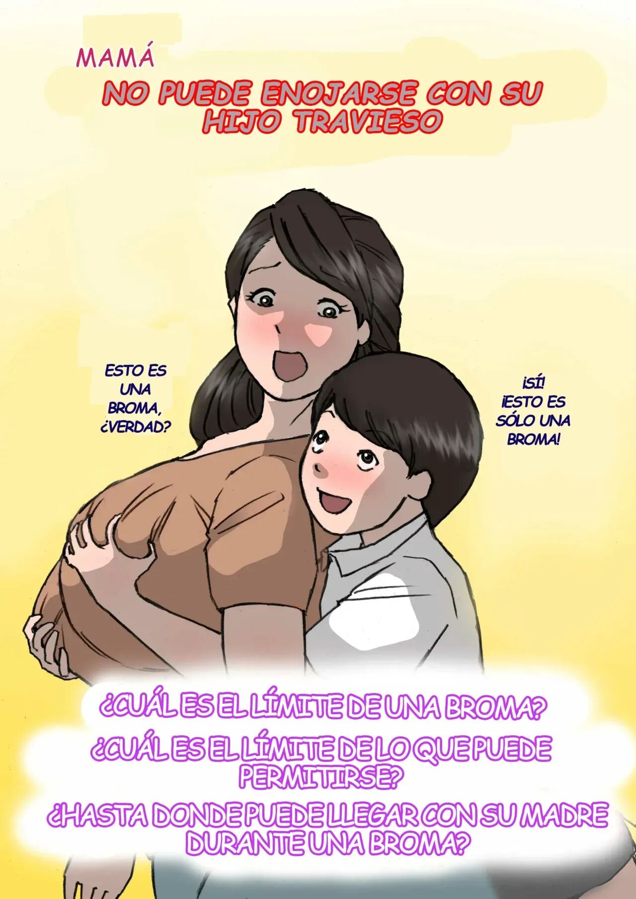 [Shiki Hanana] Okaa-san wa Itazura Musuko o Okorenai [Spanish] [Xavit0_0] 图片编号 1