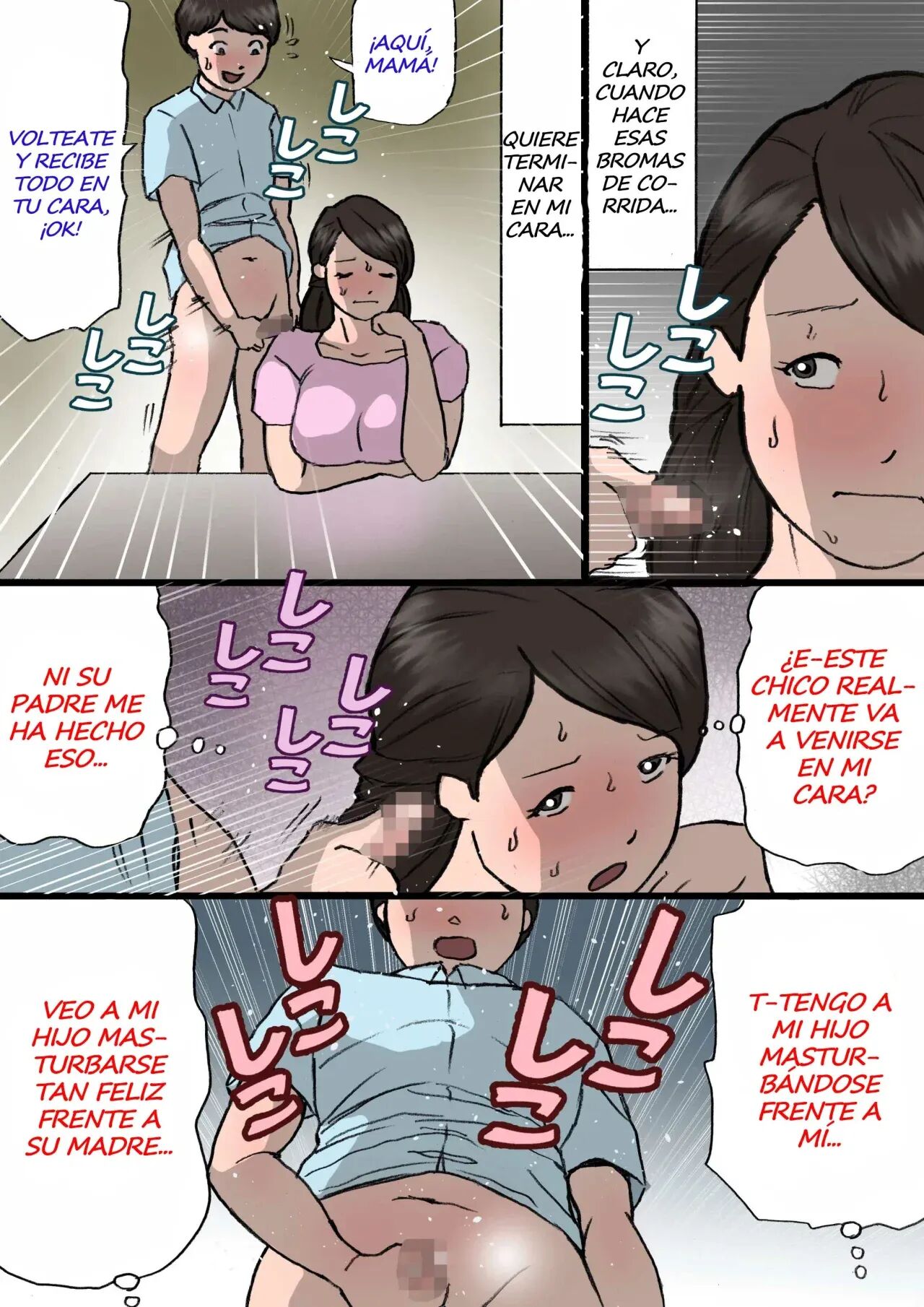 [Shiki Hanana] Okaa-san wa Itazura Musuko o Okorenai [Spanish] [Xavit0_0] 图片编号 25