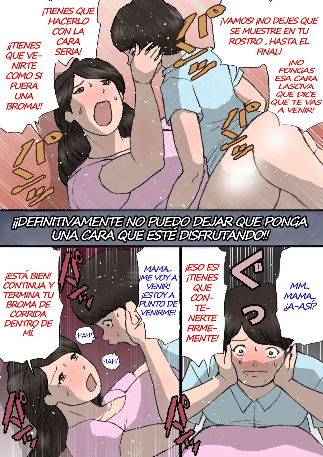 [Shiki Hanana] Okaa-san wa Itazura Musuko o Okorenai [Spanish] [Xavit0_0] 图片编号 53