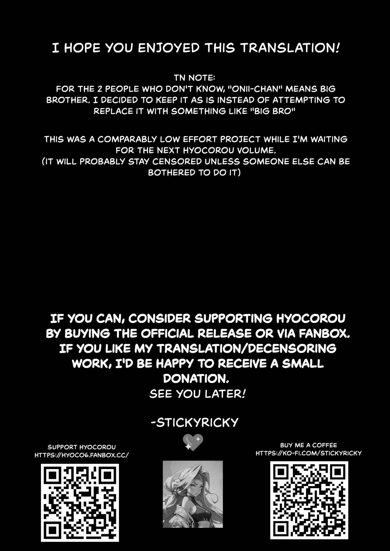 [Hyoco Road (Hyocorou)] Ichinengo, Ore no Ko o Haramu Imouto no Kiroku. [English] [StickyRicky] [Digital] image number 38