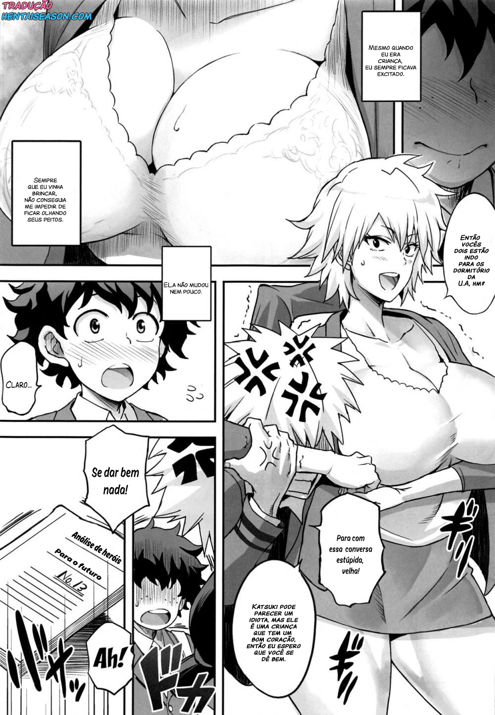 (C96) [DIOGENES CLUB (Haikawa Hemlen)] Bakumama!! (Boku no Hero Academia) [Portuguese-BR] [Hentai Season] Bildnummer 4