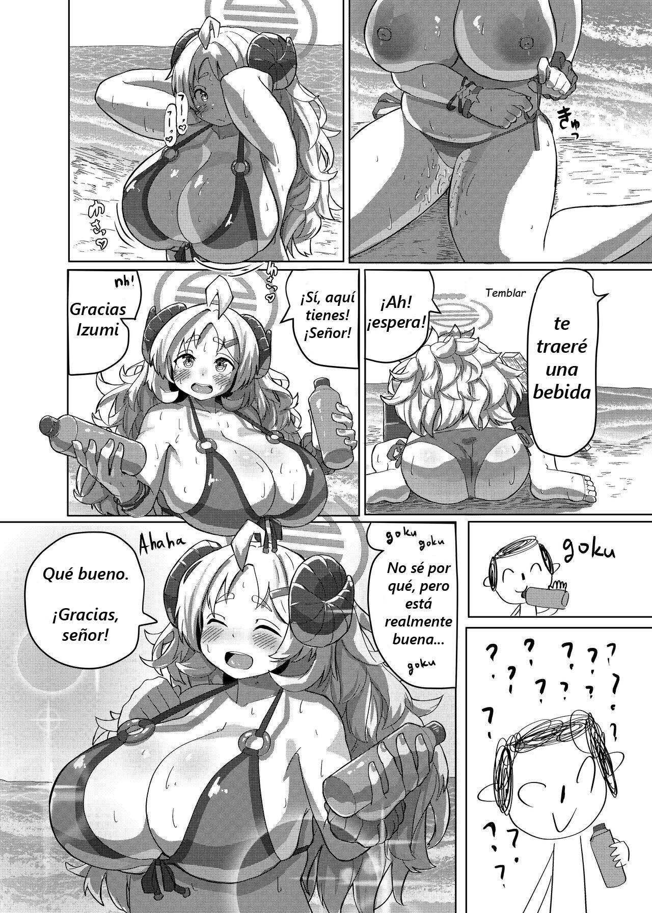 [Saikutsu Kichi (Kagarimachi Konatsu)] Sensei… Watashi mou Gamandekinai yo… (Blue Archive) [Spanish] [No lo comprendo] [Digital] 图片编号 25