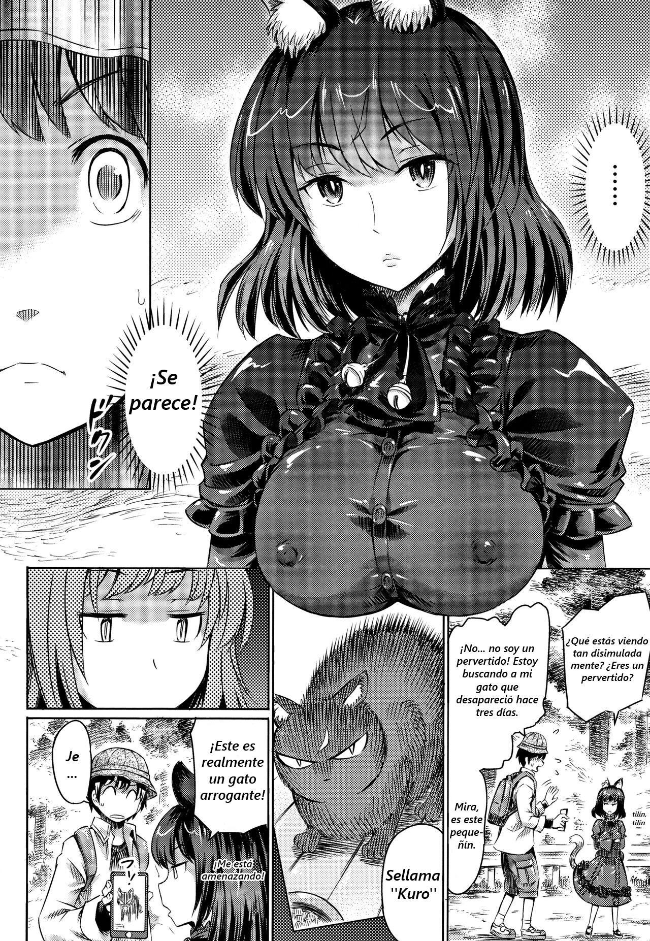 [Horitomo] Kiri no Neko Musume (Appli de Hentai - Kawaii Osananajimi o Monster Musume ni Shiyou) [Spanish] [No lo comprendo] [Digital] 图片编号 2