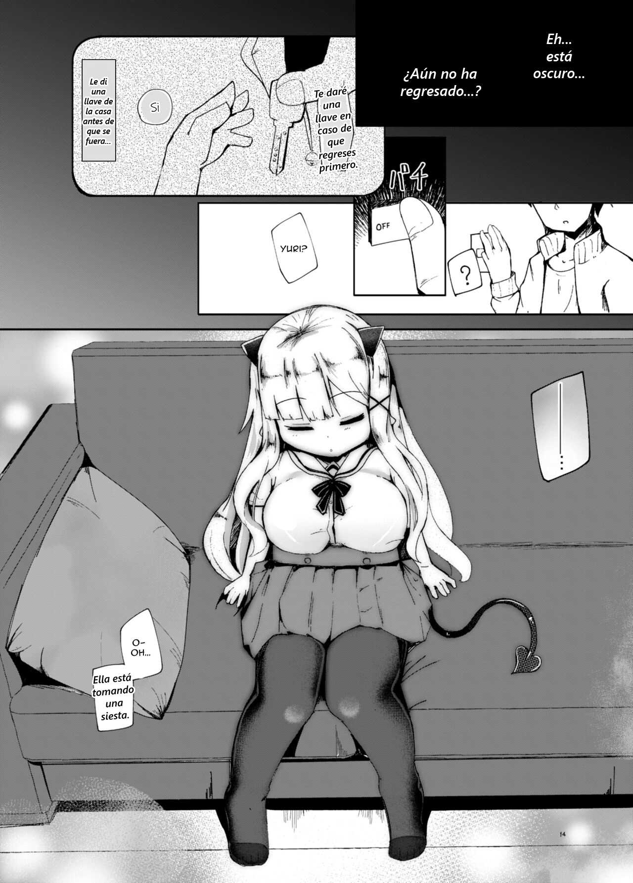 [Manpuchi (Nekodel)] Suyasuya Kazoku Keikaku Daisakusen  [Spanish] [No lo comprendo] [Digital] 图片编号 14