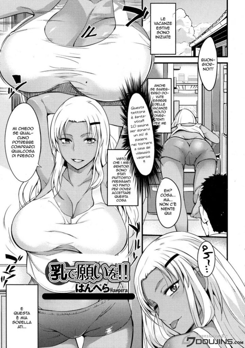 [Hanpera] Chichi de Negai o!! | Prendersi Cura di Mia Sorella (Oku-san wa Hasande Ireru no ga Suki) [Italian] [Digital] 画像番号 1