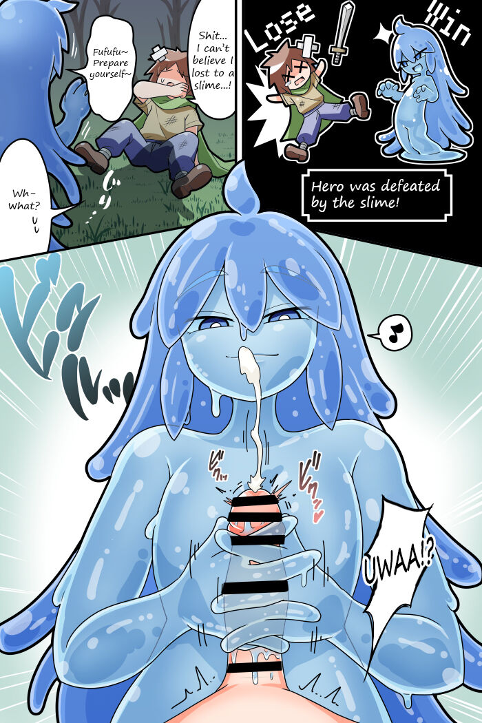 [Dakkoku jirou] A manga about losing to a sperm extracting slime's paizuri 画像番号 1