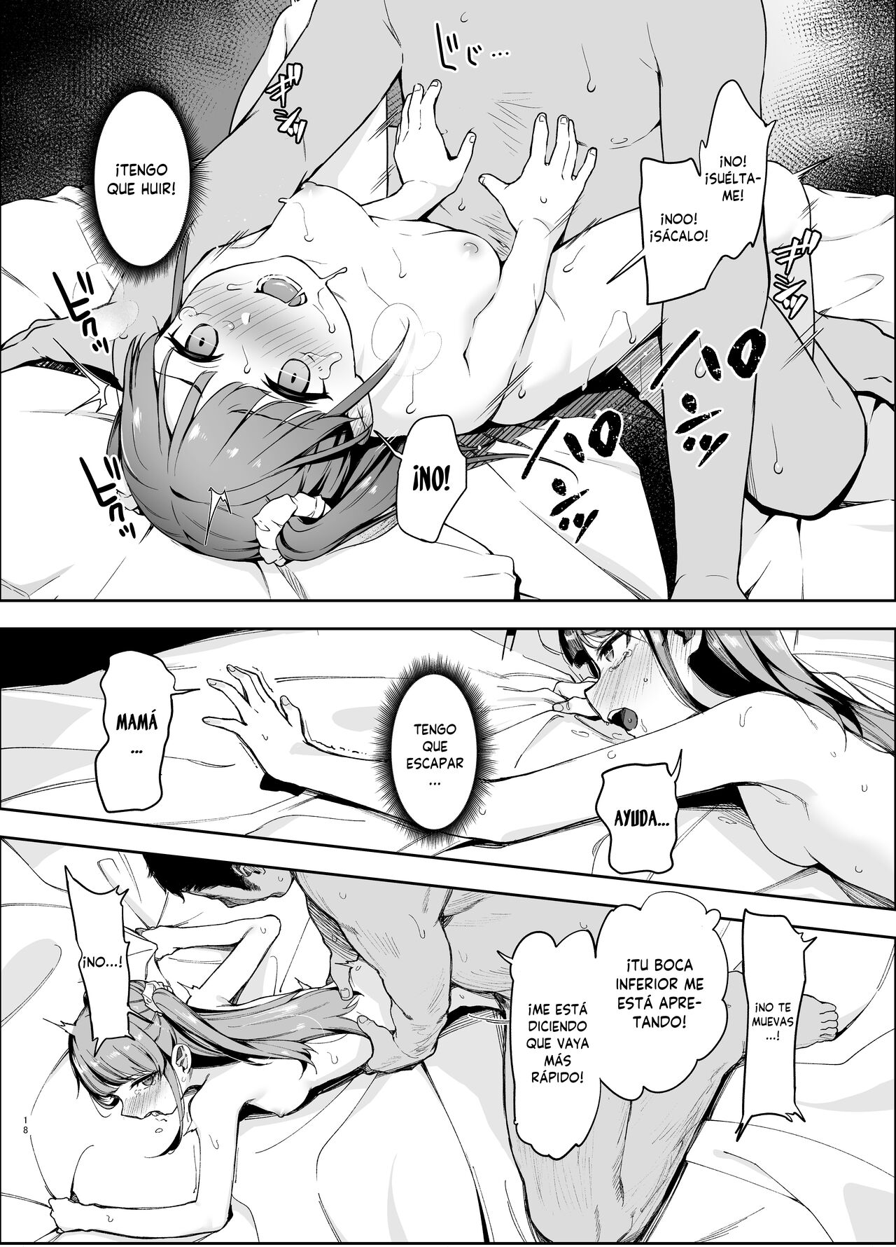 [LittleHopper (Hashibiro Kou)] Saimin ni Kakarutte Koto wa Oyome-san ni Naritaitte Koto da yo ne [Spanish] [MandaloAsiNoma] [Digital] numero di immagine  17