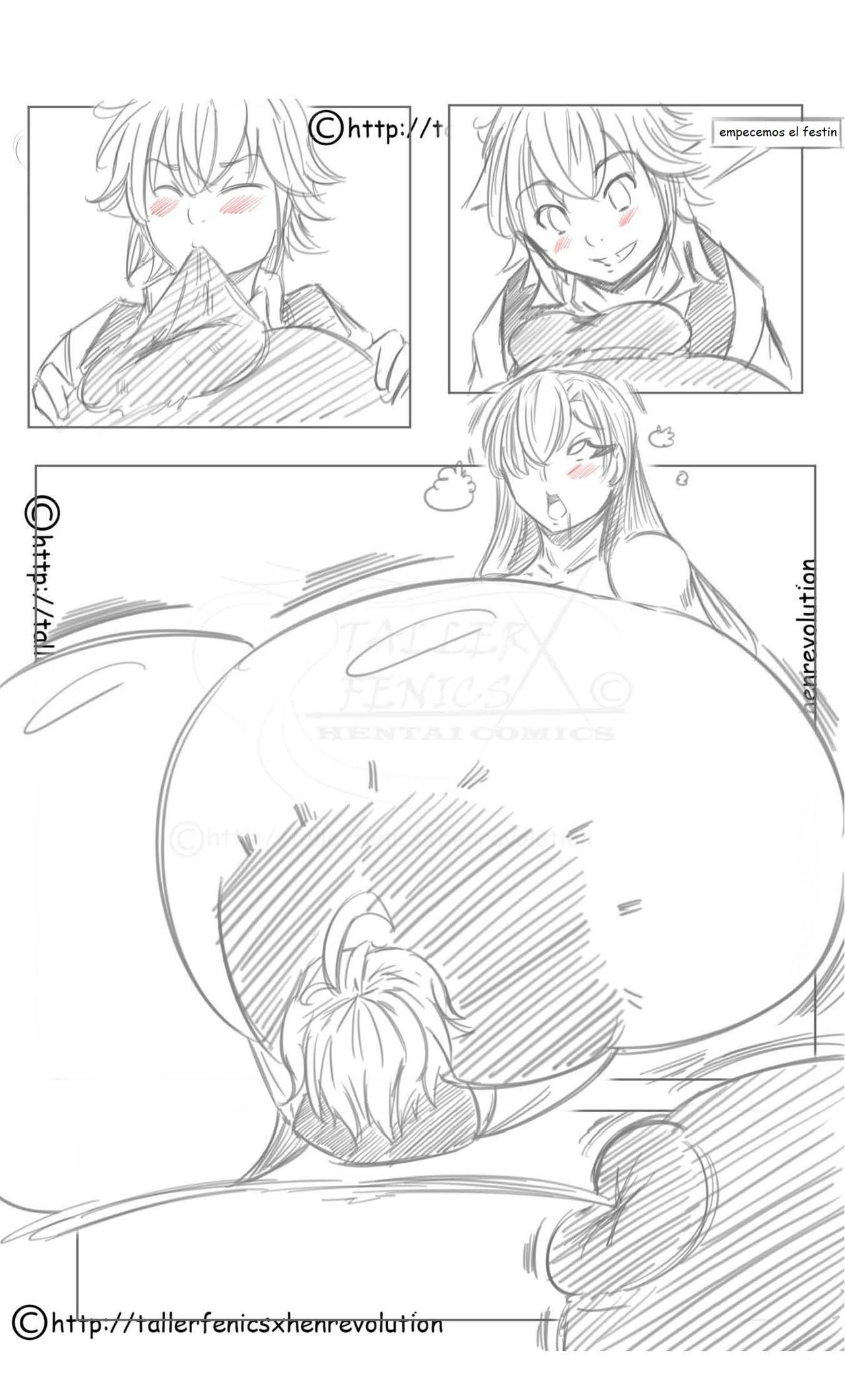 [Gofenix Dragonicxs] Elizabeth Lust Sin (The Seven Deadly Sins) (Spanish) 图片编号 5