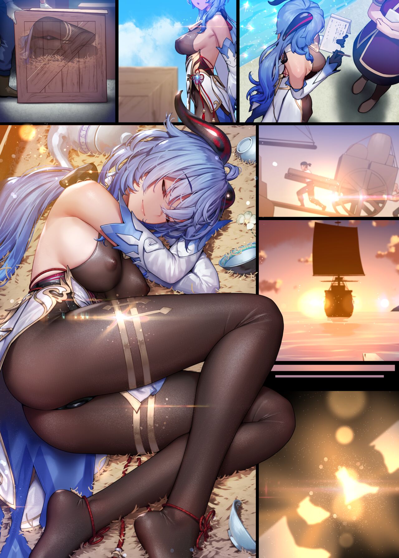 [MANA] Ganyu (Genshin Impact) [Chinese] [Decensored] 图片编号 1