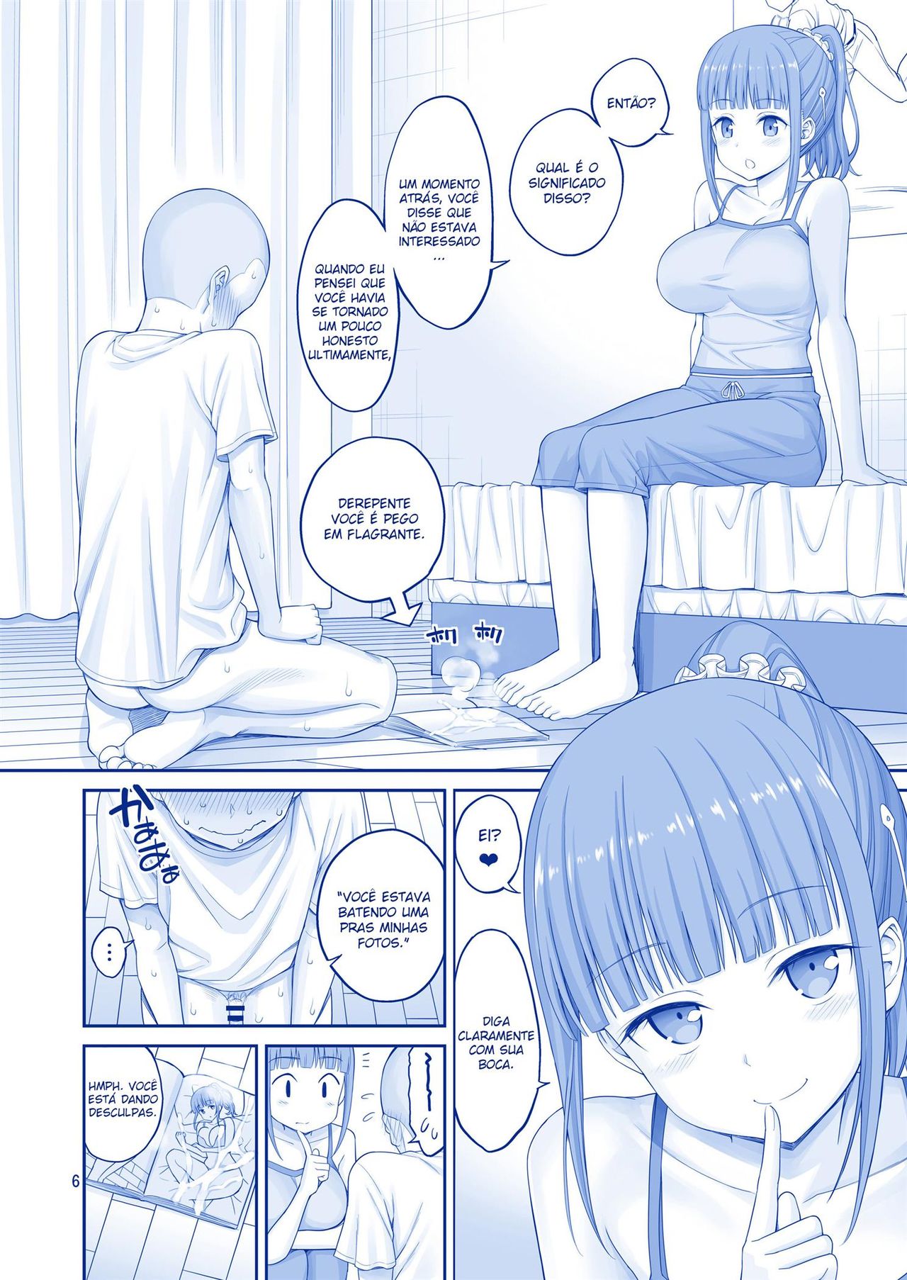 [Popochichi (Yahiro Pochi)] Kimi wa Akogare no Tawawa (Getsuyoubi no Tawawa) [Portuguese-BR] [Hentai Kai] [Digital] Bildnummer 7