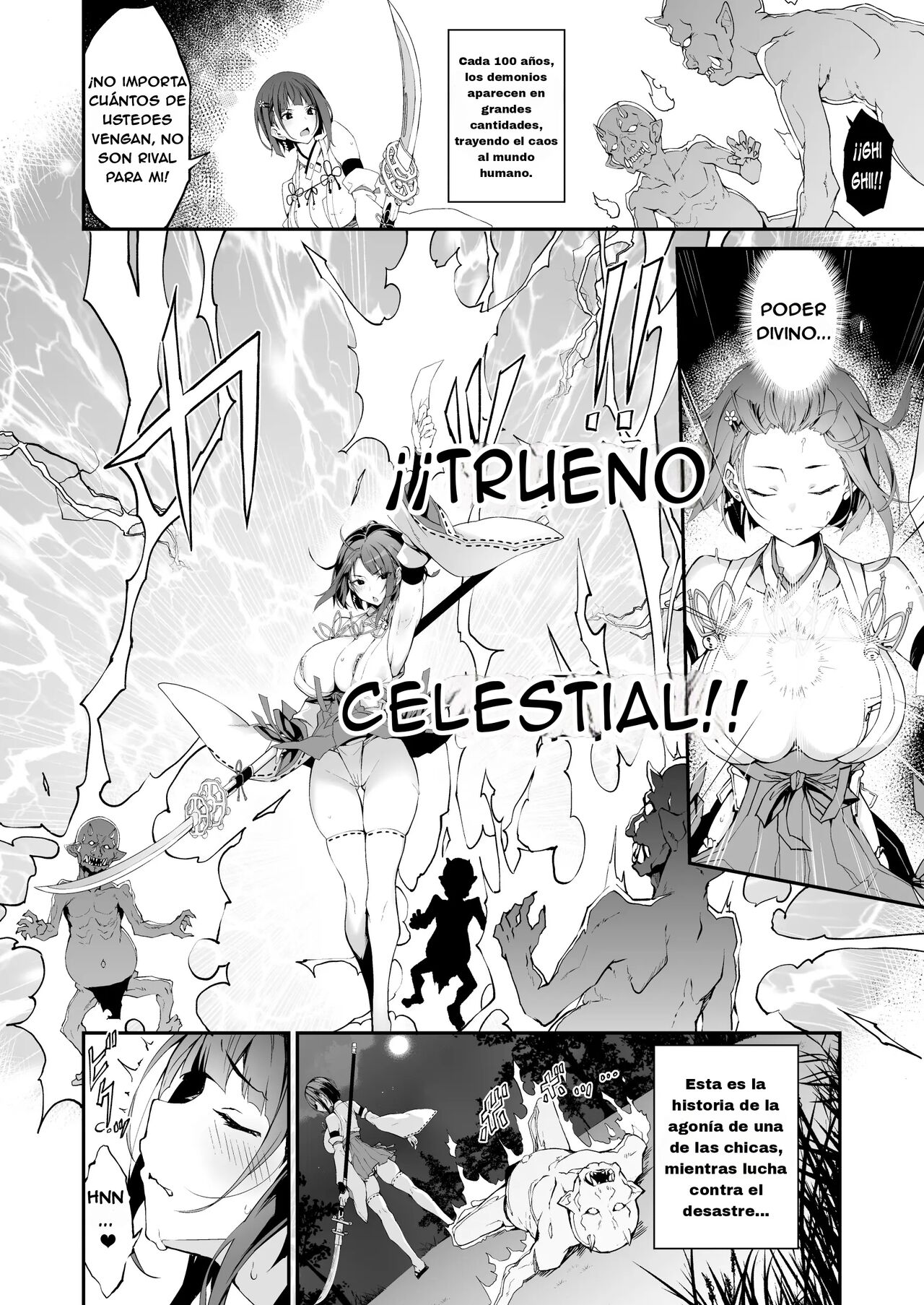 (C102) [Handful☆Happiness! (Nanahara Fuyuki)] Reijoku no Ikusamiko [Spanish] numero di immagine  3