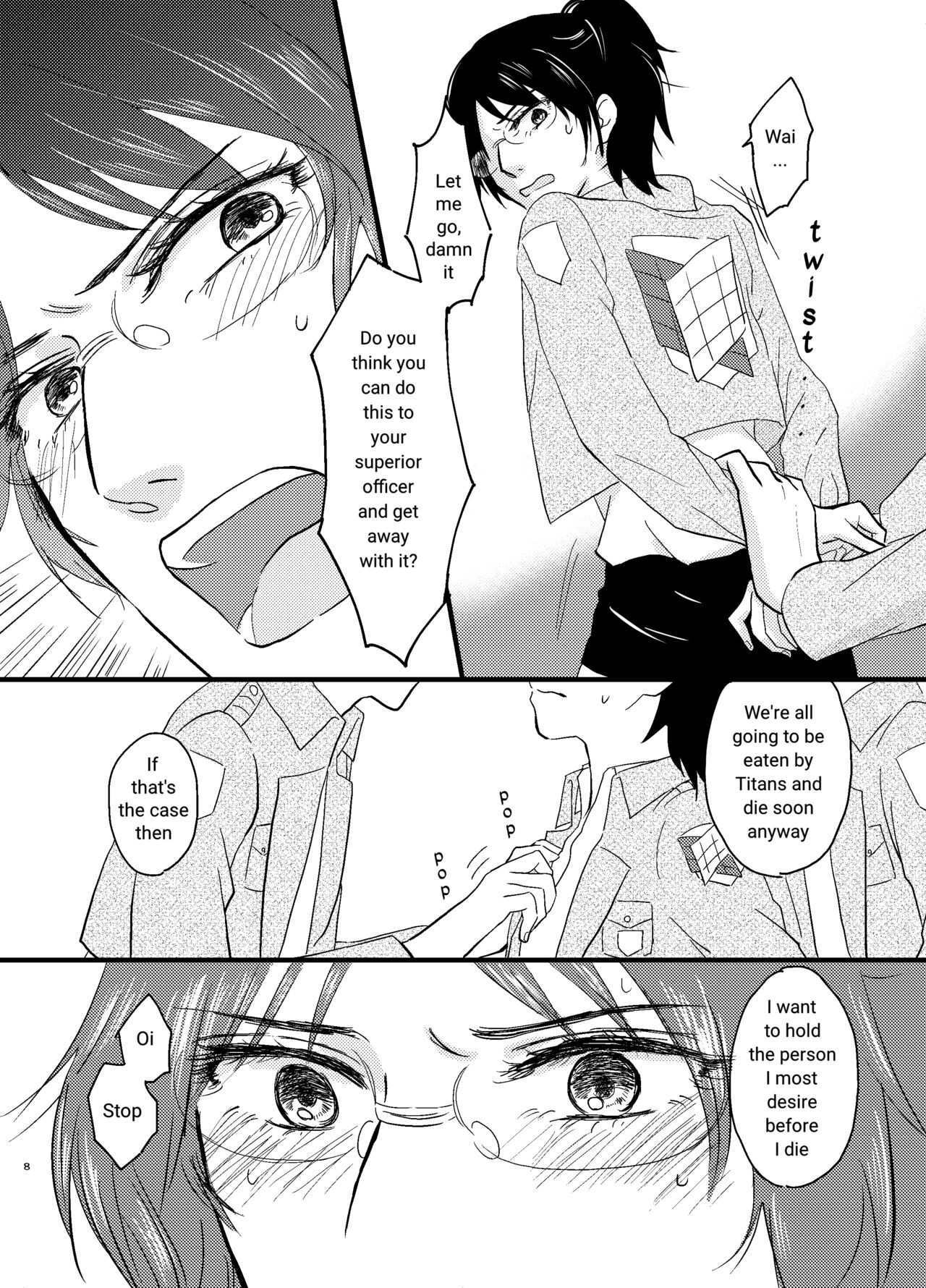 [halation (Nishikawa Haruki)] Bokura no Hange-san (Shingeki no Kyojin) [English] [YoshidaEri] image number 5