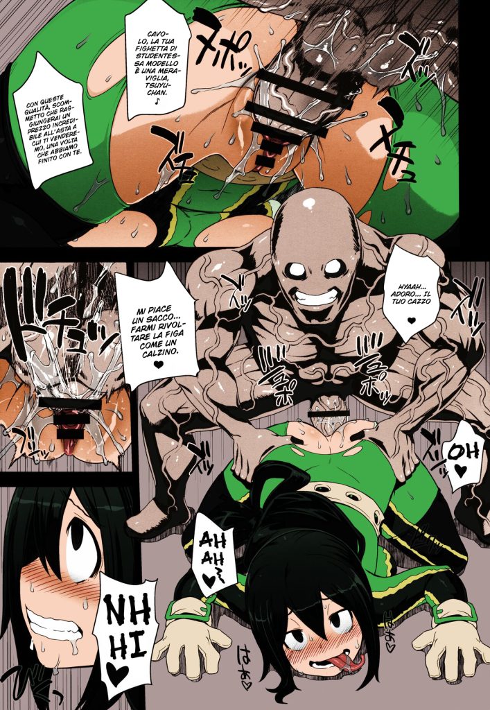 (C89) [Choujikuu Yousai Kachuusha (Denki Shougun)] Academi Girls | Messe Sotto Scacco (Boku no Hero Academia) [Italian] [Colorized] 图片编号 6