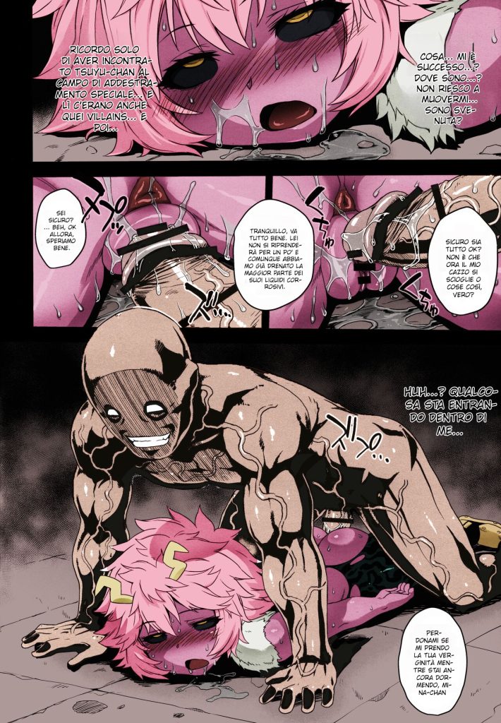 (C89) [Choujikuu Yousai Kachuusha (Denki Shougun)] Academi Girls | Messe Sotto Scacco (Boku no Hero Academia) [Italian] [Colorized] 图片编号 15