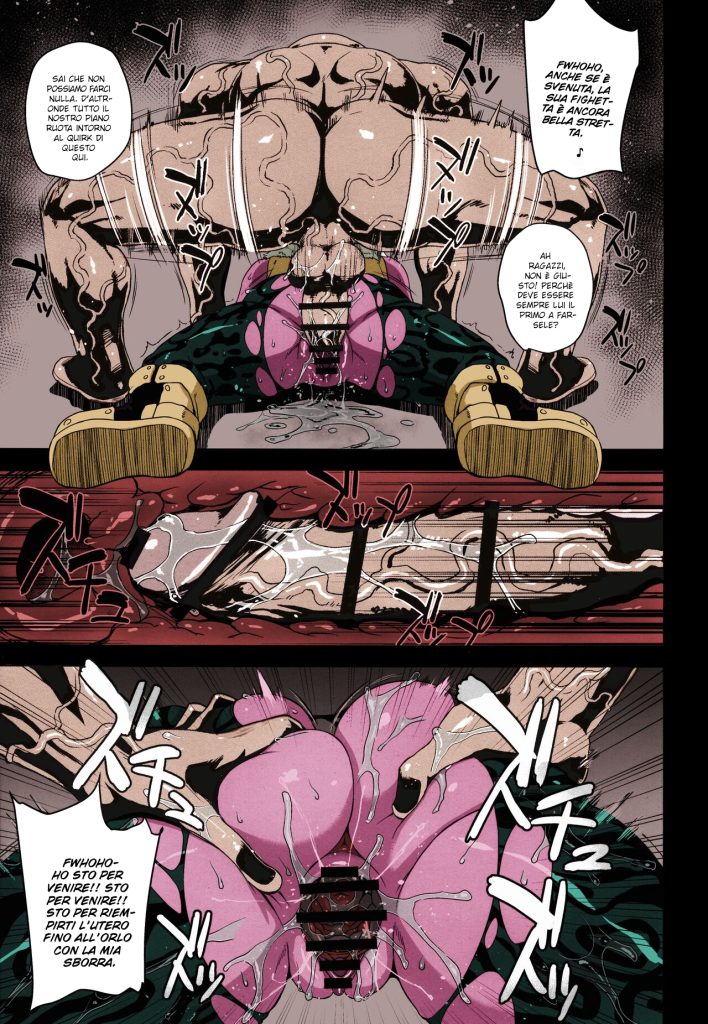 (C89) [Choujikuu Yousai Kachuusha (Denki Shougun)] Academi Girls | Messe Sotto Scacco (Boku no Hero Academia) [Italian] [Colorized] 图片编号 16