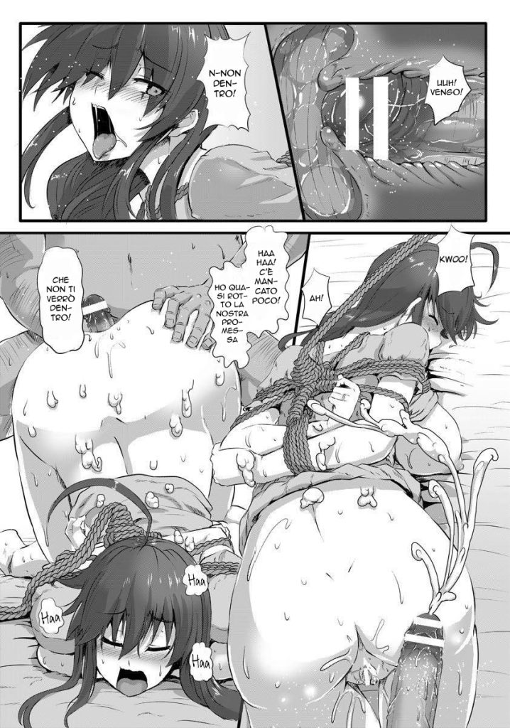 [Kumoemon] Yome no Nawaochi | Legami Famigliari (ANGEL Club 2017-10) [Italian] [Digital] 图片编号 5