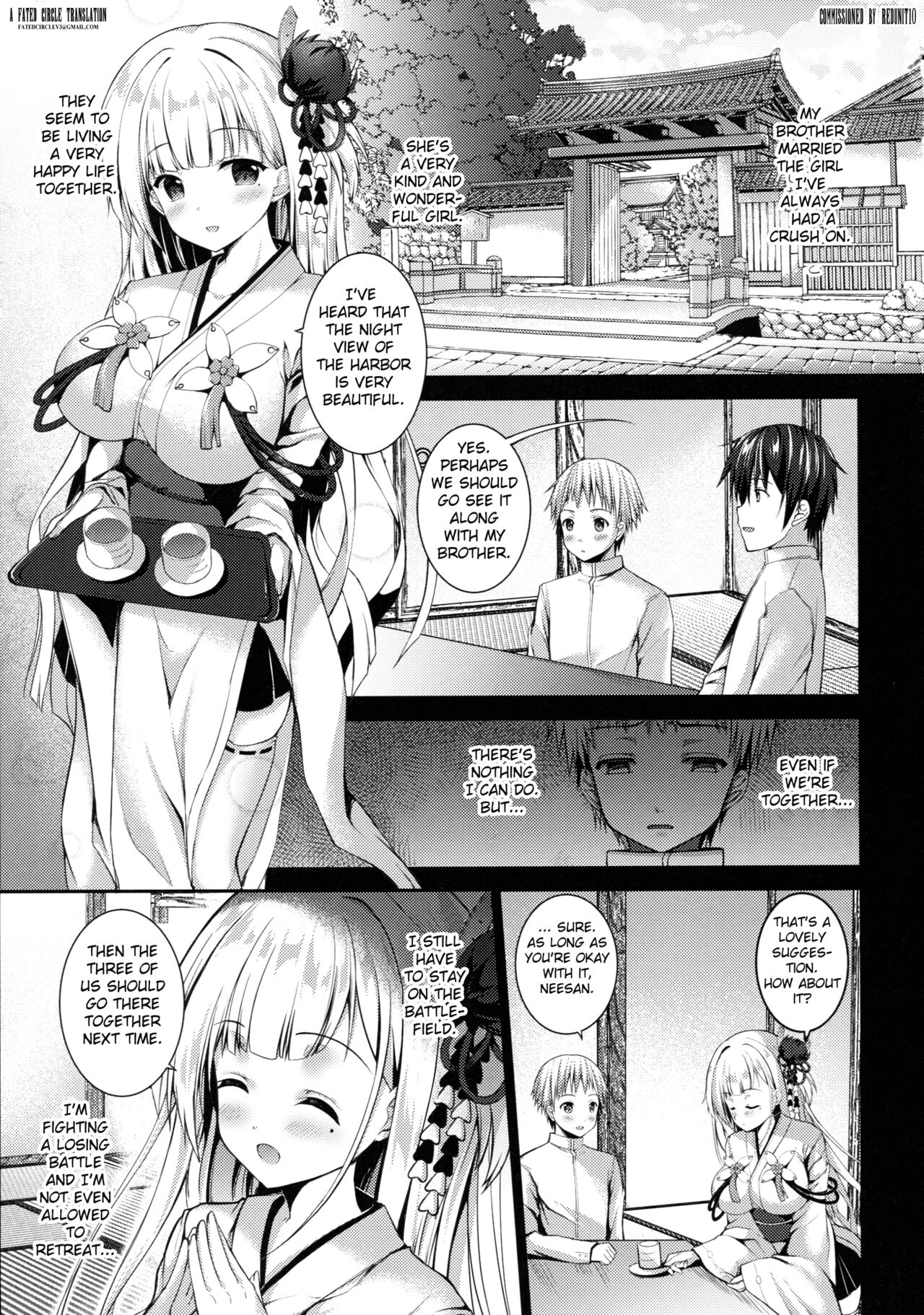 (COMIC1☆13) [TwinBox (Hanahanamaki, Sousouman)] Zutto Mae kara Suki Dattanda! (Azur Lane) [English] [FC] image number 4