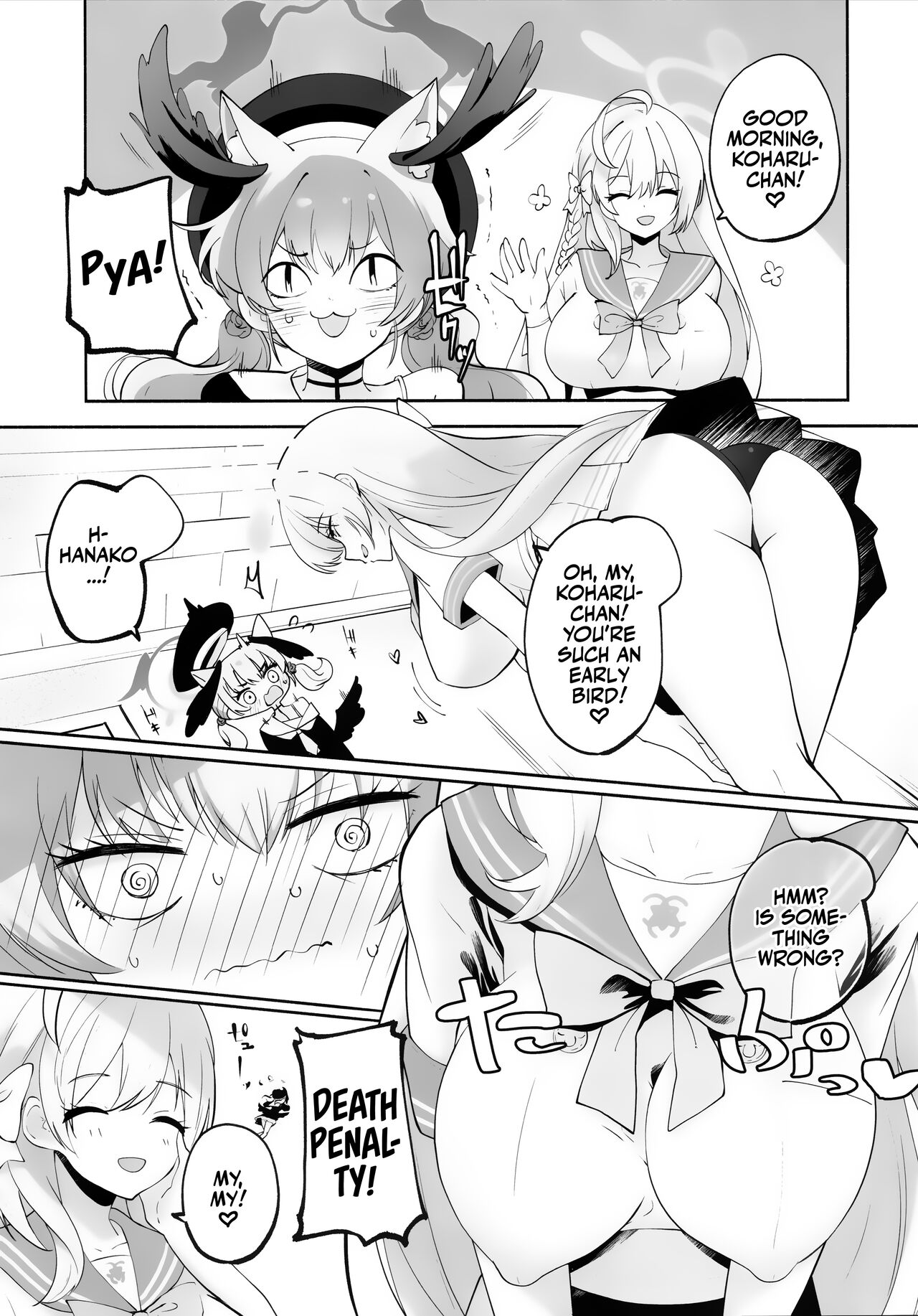 (C103) [Hatogoya (Hatoharu)] Koharu-chantte Sounanda! (Blue Archive) [English] [Team Rabu2] numero di immagine  6