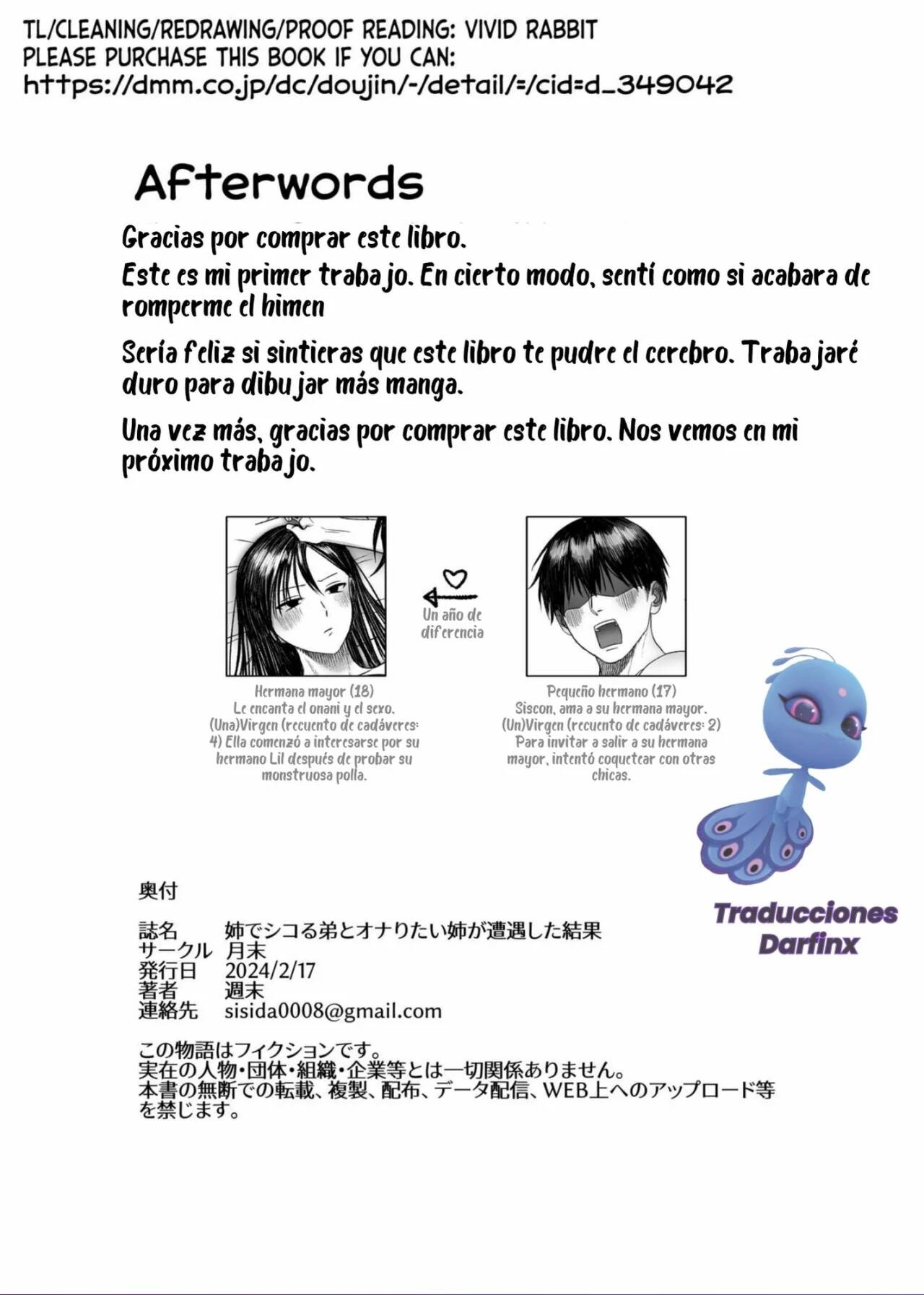 [Getsumatsu (Shuumatsu)] Ane de Shikoru Otouto to Onaritai Ane ga Souguu shita Kekka | El resultado de un encuentro entre el hermano menor y su hermana mayor con deseos de follar [Spanish] [Darfinx] 이미지 번호 23
