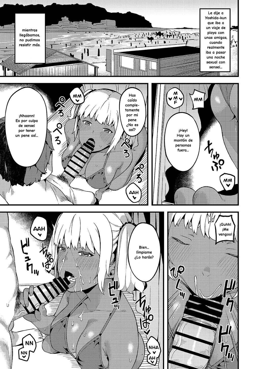 [Piruporo (Highlow)] Kokoro wa Kare ni, Karada wa Sensei ni. [Spanish] [UNION ANIME + Neko Time] [Digital] 画像番号 17