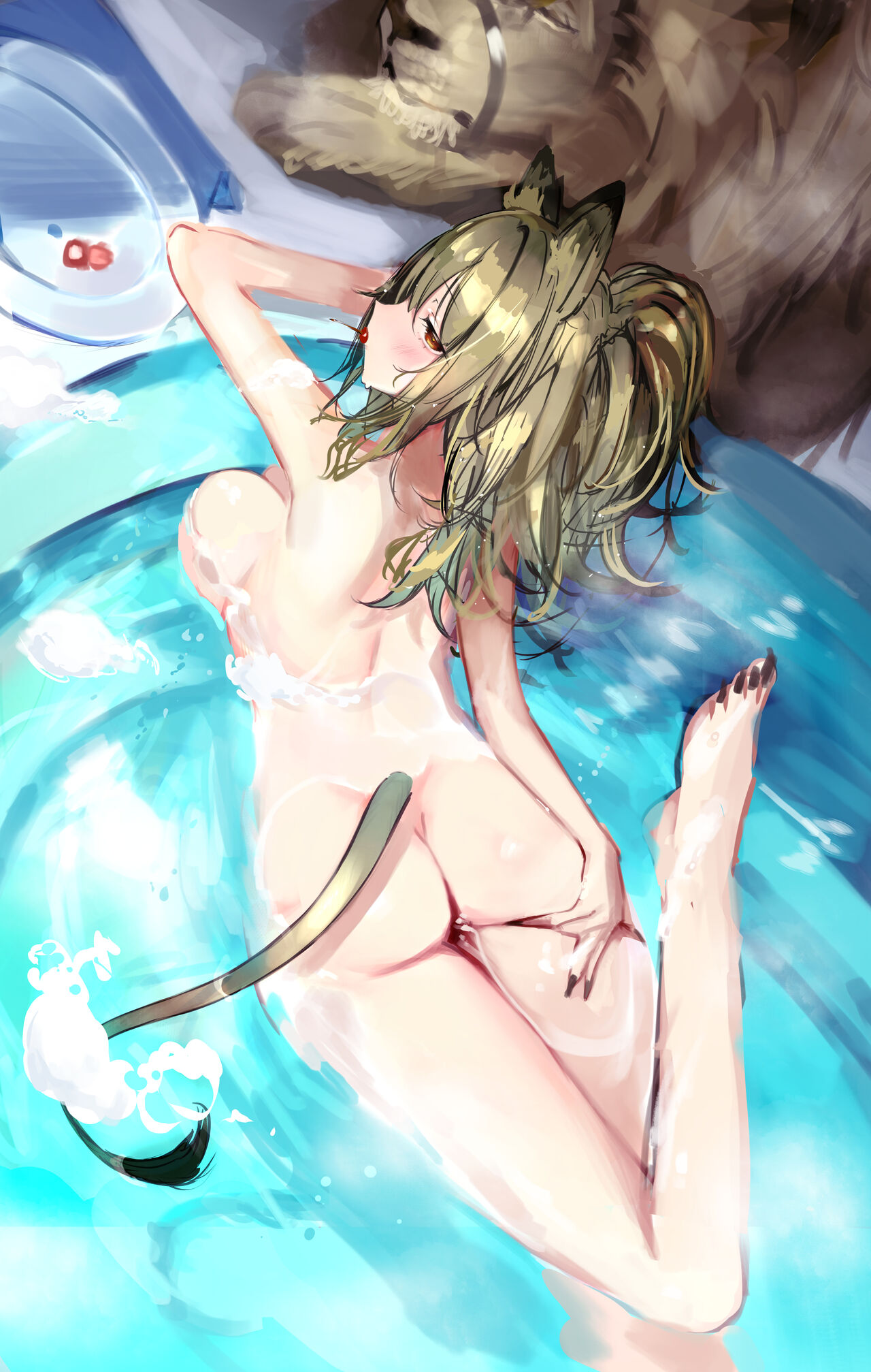 猫の幼虫·铃兰小姐的玩具性刺激检查（明日方舟同人H·LC整合汉化组） Bildnummer 28