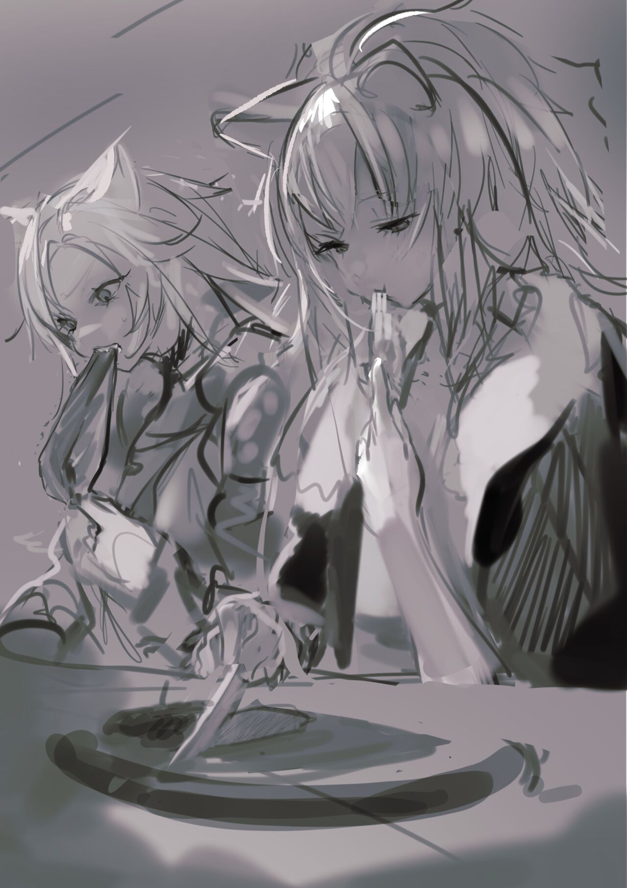 猫の幼虫·铃兰小姐的玩具性刺激检查（明日方舟同人H·LC整合汉化组） Bildnummer 63