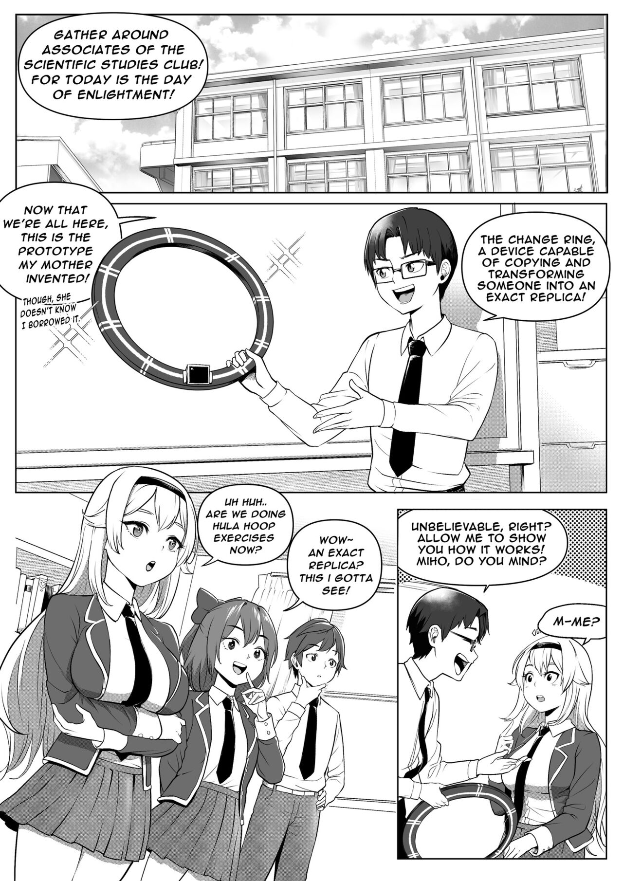 [Kawaii Tsun'aho] Change Ring the Manga 图片编号 4