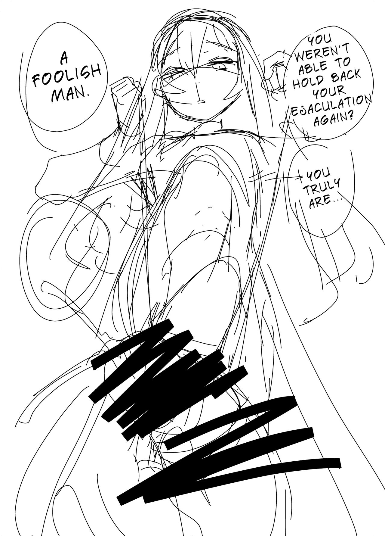 [Amaichigo (Kameyoshi Ichiko)] Kurokami no Maria-sama | Ejaculation Controlled MegaCUM Handjob From The Holy Mother [English] [Benri] [Digital] numero di immagine  18