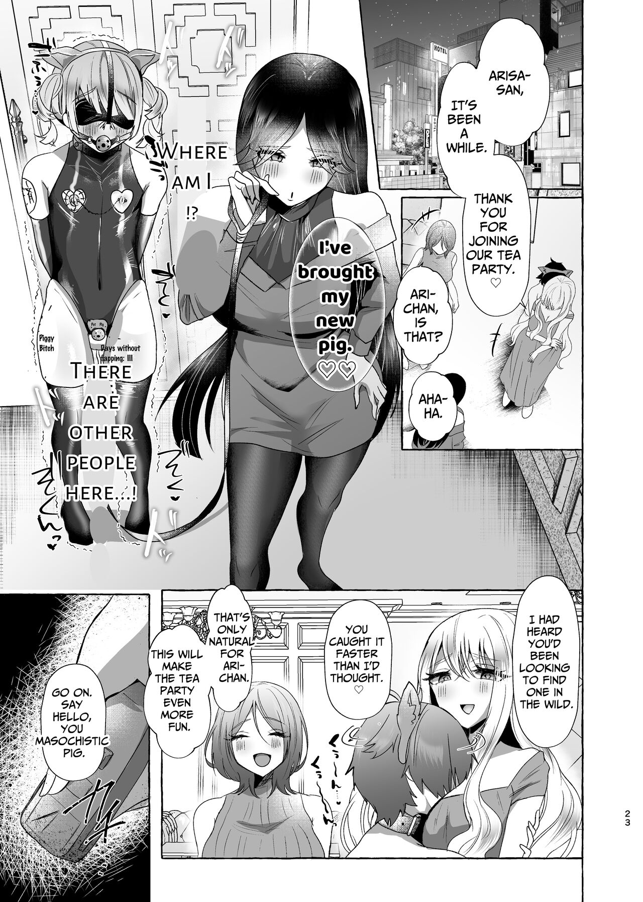 [Tanoshii sui zo ku kan (Umino Ryou)] Shion 100% Feminization ~From Pretty Boy to Piggy Bitch~  [English] [Penguin Piper] [Digital] 이미지 번호 22