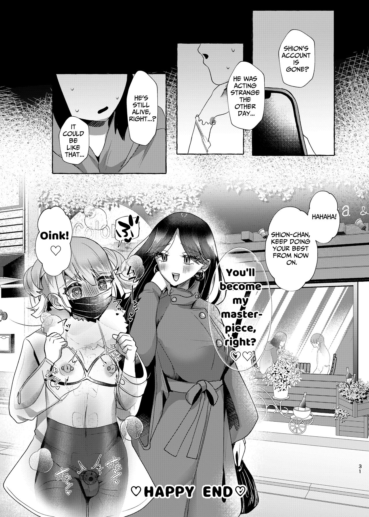 [Tanoshii sui zo ku kan (Umino Ryou)] Shion 100% Feminization ~From Pretty Boy to Piggy Bitch~  [English] [Penguin Piper] [Digital] 이미지 번호 60